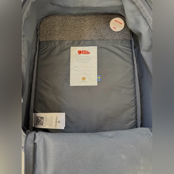 Fallraven Kanken 16L Backpack in graphite. NWOT. main image 5